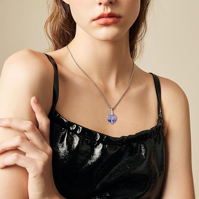 EUDORA Sterling Silver Urn Necklace for Ashes for Women Men, Ash Pendant for Human Cat Dog Ashes, Necklace for Ashes of Loved One Dad Mom Papa Pet Cremation Souvenir Jewelry for Funeral, 20inch