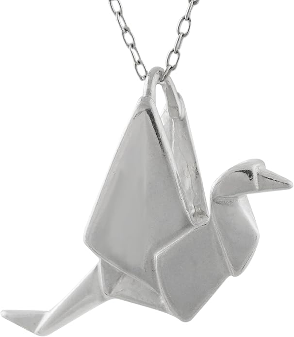 FashionJunkie4Life Dainty Origami Animal Pendant Necklaces