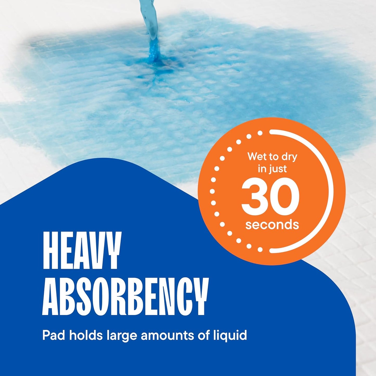 Dog Pads Large Pet Pee Pads for Dogs & Puppy Training 34" x 36" Potty Pads for Dogs [50-COUNT] Leak-Proof Dog and Puppy Pads - Quick-Dry Surface - Heavy Duty Absorbent Disposable Dog Wee Pad Bulk Pack