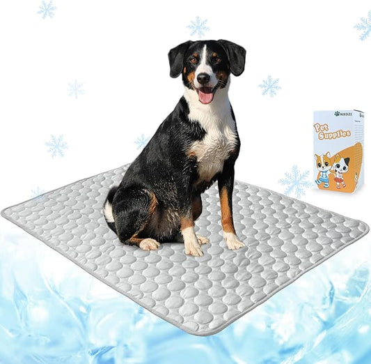 Dog Cooling Mat for Dogs, Pet Cooling Pad Bed for Dog Easy Washable for All Types of Pets and Perfect for Both Indoor and Outdoor Use, Including Car Seats 59" x 40"