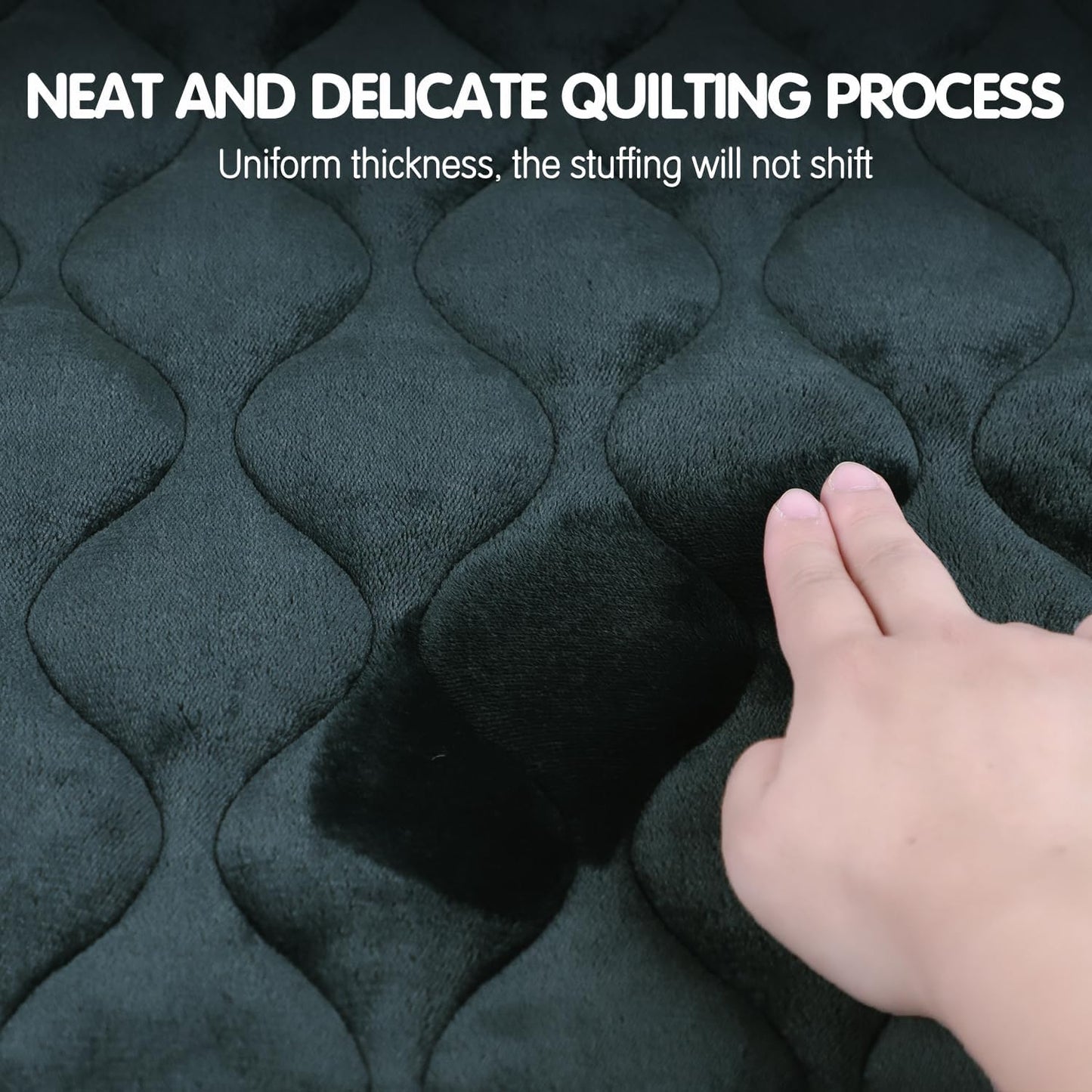 furrybaby Dog Bed Mat Flat Crate Mat with Anti-Slip Bottom Machine Washable Pet Kennel Pad for Dog Sleeping (XS 22x13'', Grey Mat)