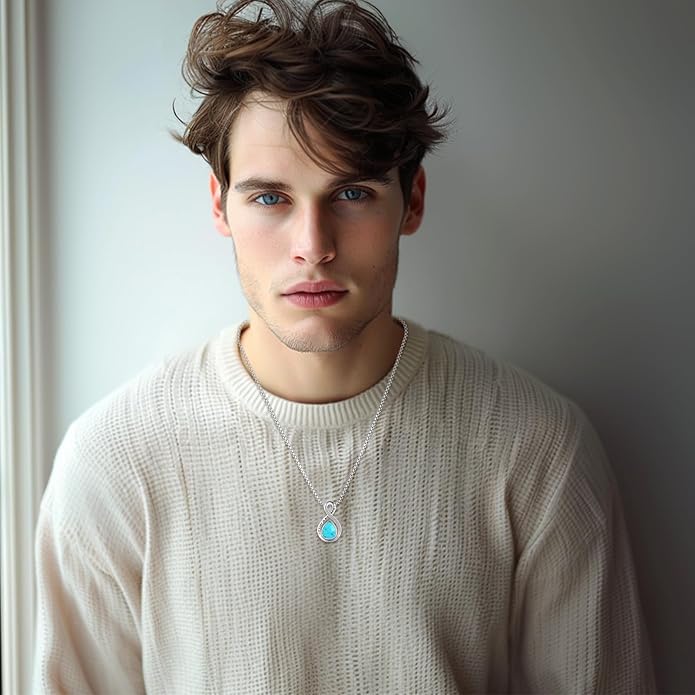 Eusense Cremation Jewelry for Ashes Urn Necklace to Put Ashes In 925 Sterling Silver Memorial Pendant Tree of Life Infinity Urn Necklaces for Ashes Necklace for Women Men