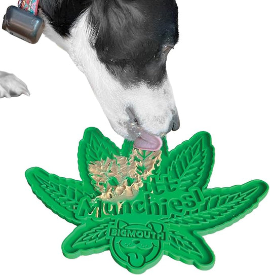 Mutt Munchies Lick Mat - Funny Dog Lick Mat - Silicone Pet Licking Toys - Licking Treats Pad - Cute Doggy, Cat Gift