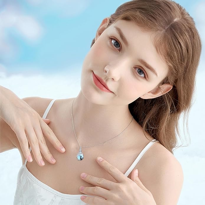 JUSTKIDSTOY Dog/Cat/Hummingbird Urn Necklace for Ashes S925 Sterling Silver Heart Cremation Jewelry Keepsake Memorial for Women