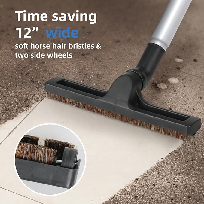 Hardwood Floor Brush Vacuum Attachment for Shark Corded Stick Rocket HV301 HV322, 1-1/4" Accessories with Adapters (Shark Hardfloor Brush)