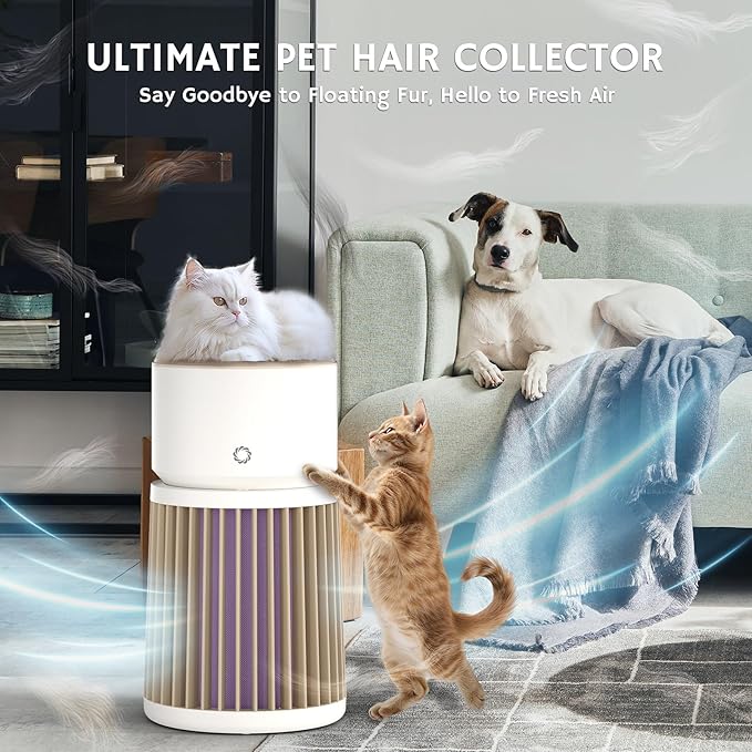 Airthereal H13 HEPA Air Purifier for Home Large Room up to 3500sq.ft, Air Cleaner with Washable Filter, Suitable for Odor, Dust, Smoke, Air Quality Sensor, AGH400