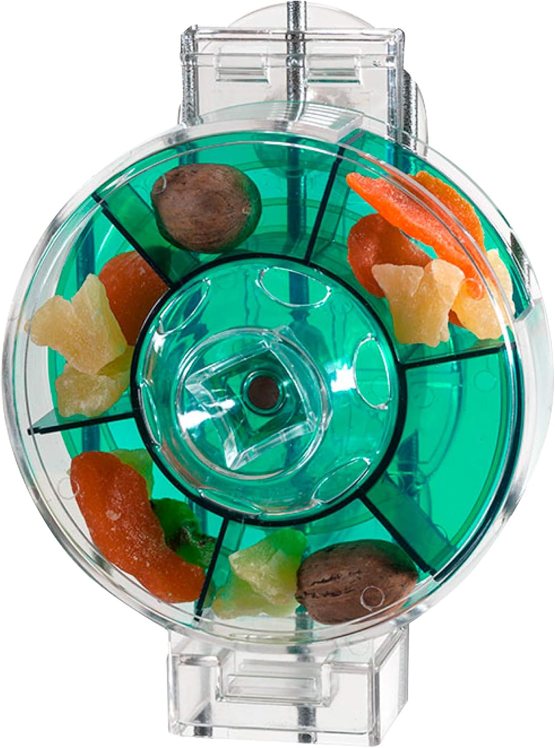 Featherland Paradise - Creative Foraging Systems Bird Cage Feeder (Gen II) - Extra Large- Intermediate Level Foraging Wheel - Interactive Bird Feeder for Large Birds