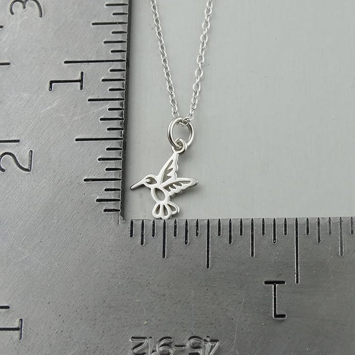 FashionJunkie4Life Sterling Silver Bird Pendant Necklaces for Women