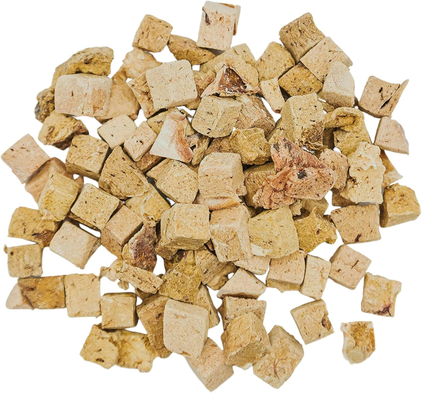 hotspot pets Freeze Dried Lamb Heart Treats for Cats & Dogs - 1LB Big Bag- Single Ingredient All Natural Grain-Free - Perfect for Training, Healthy Topper or Snack - Made in USA