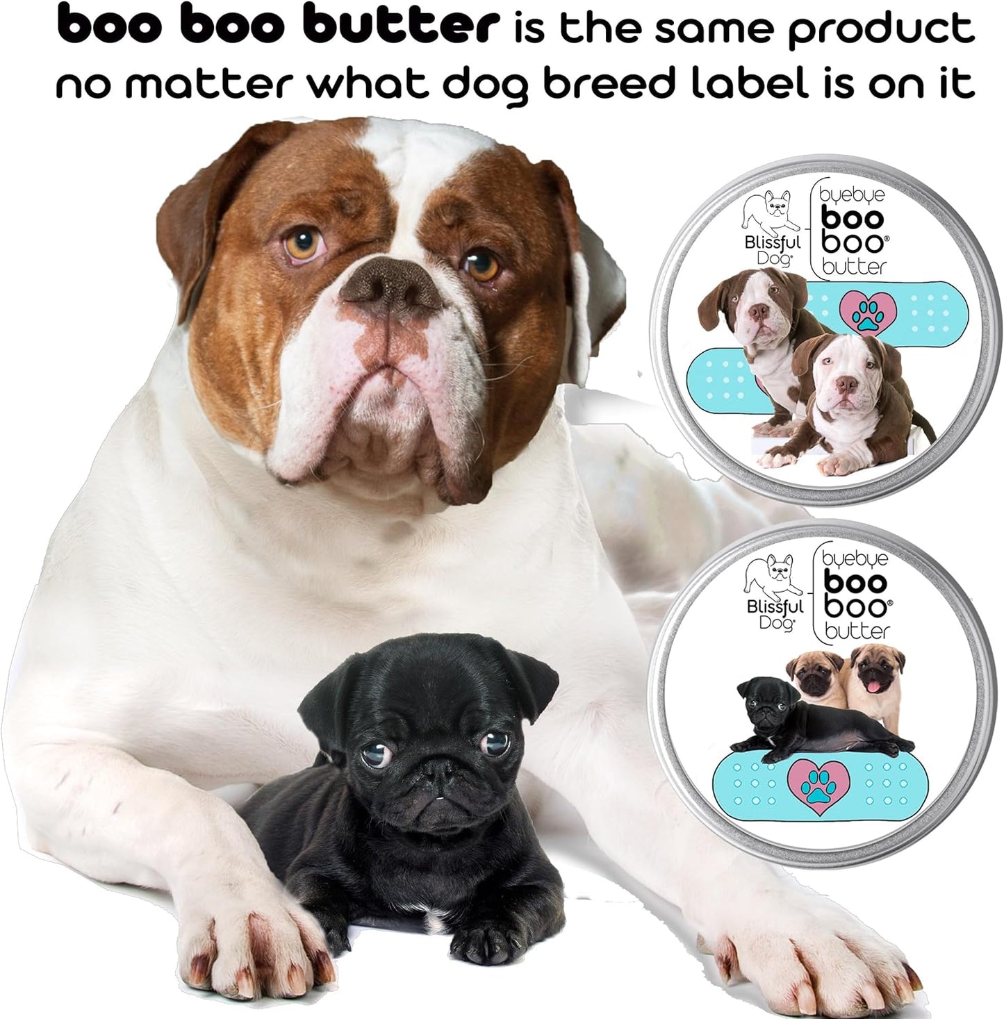 The Blissful Dog Bullmastiff Boo Boo Butter, 16 oz.