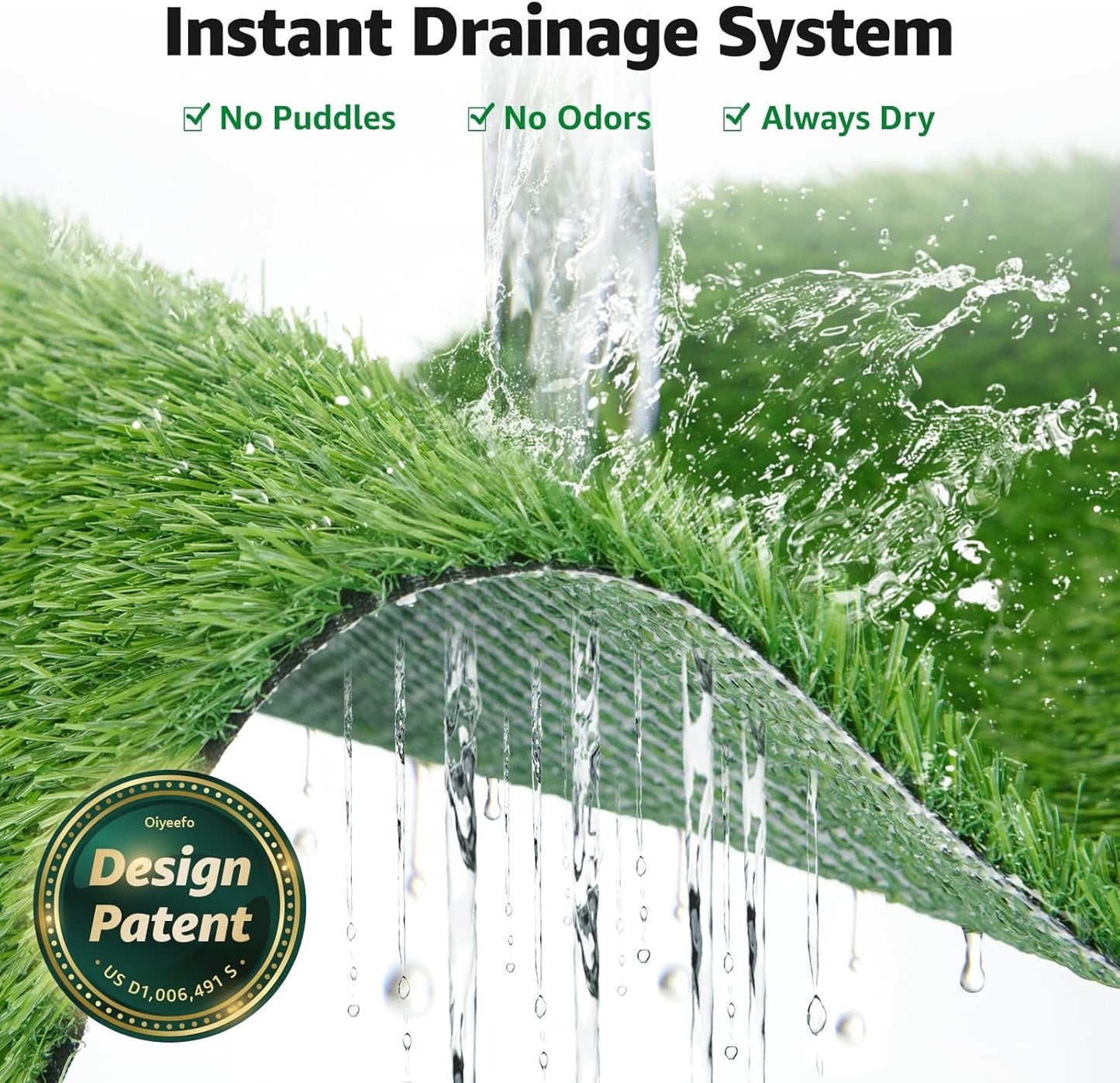 Dog Grass pad with Tray,41”x 26.8” Indoor Dog Potty with 2 Packs Replacement Artificial Fake Grass-5 Packs Disposable Puppy Pads,for Puppy Training Apartment, Outdoor Use