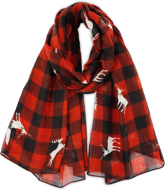 E-Clover Fashion Scarf for Women Lightweight Scarves Shawl Wrap for Spring/Summer Winter