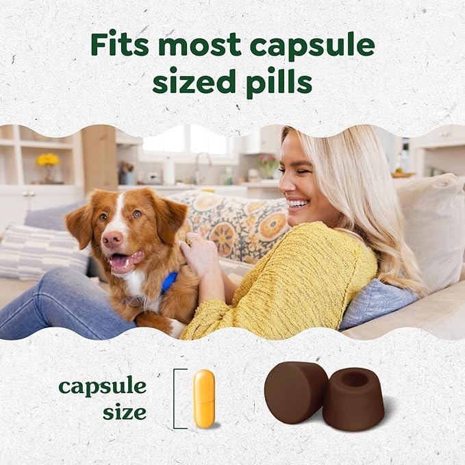 Greenies Pill Pockets for Dogs Large Size, Dog Treat Pouch for Capsule Medication, Hickory Smoke Flavor, 15.8 oz. Pouch