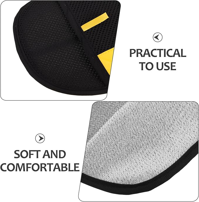 4PCS Pet Hair Removal Gloves Electrostatic - Reusable Anti-Static Grooming Glove for Cat Dog Deshedding Interaction - 9.2x6.7inch Cleaner Mitt for Pet Owners Clothes Furniture