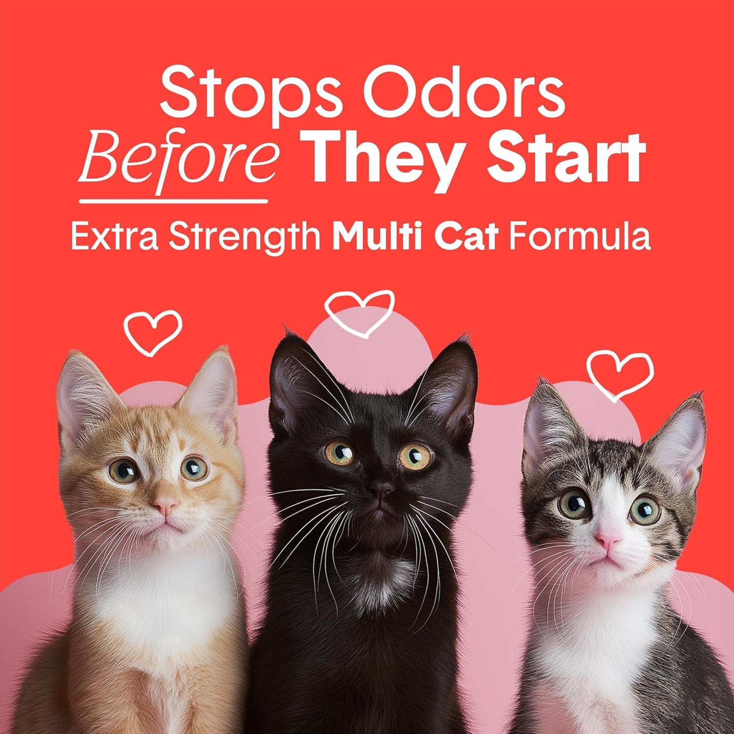 Boxie® Extra Strength 35 Day Odour Control Clumping Clay Cat & Kitty Litter 16lb, 99.9% Dust-Free, Probiotic Formula, Long-Lasting, Veterinarian Approved, Easy Scooping for Multi-Cat Homes