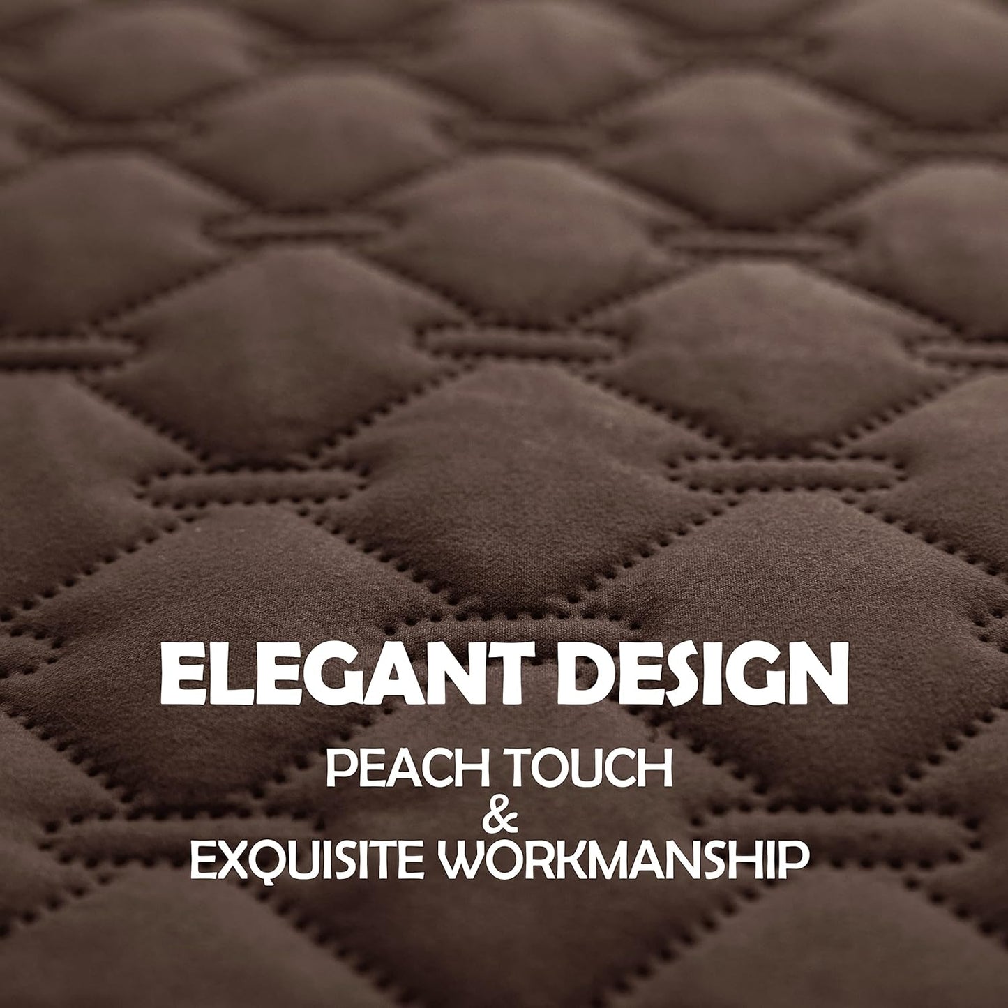 gogobunny 100% Double Sided Waterproof Dog Blanket Soft Pet Bed Cover Reversible Protect Furniture Couch Sofa Car for Puppy Cat Kids (Dark Chocolate/Light Chocolate, 30x80 Inch (Pack of 1))