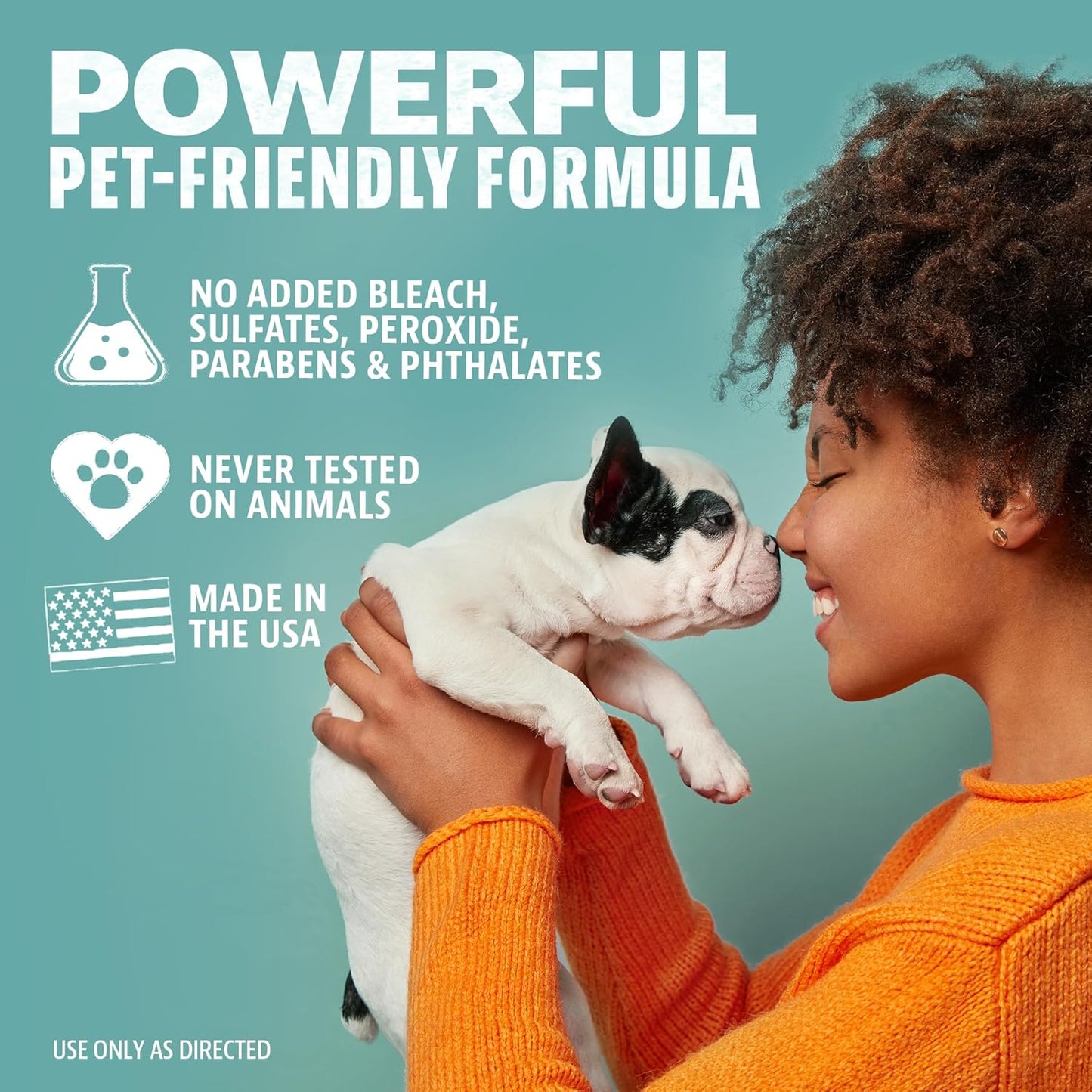 ANGRY ORANGE Pet Stain Remover for Dog Urine and Stains - Enzyme Cleaner - Citrus - Value 2 pack