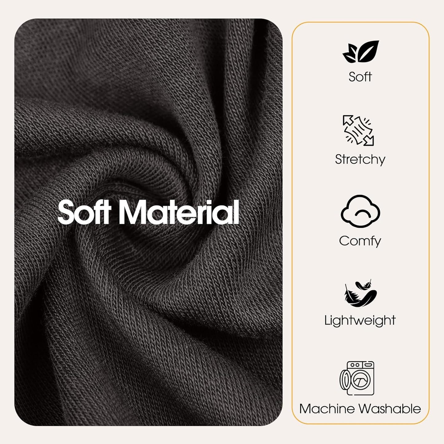 Dog Pajamas for Large Breeds with Back Zipper, Stretchy Pjs for Pets Boys & Girls, Long Sleeve Anti-Licking Recovery Suit for Dogs, Dog E-Collar Alternative for Weimaraner, Dalmatian, Grey XL