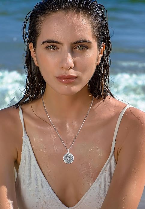 EUDORA Sterling Silver Urn Necklace for Ashes for Women Men, Ash Pendant for Human Cat Dog Ashes, Necklace for Ashes of Loved One Dad Mom Papa Pet Cremation Souvenir Jewelry for Funeral, 20inch