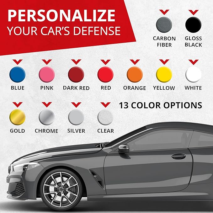 All-Fit Automotive Car Door Edge Protector – Universal DIY Edge Trim to Prevent Scratches & Dings – Flexible Adhesive Molding Trim for Cars, Trucks & SUVs (10 Ft - Black)