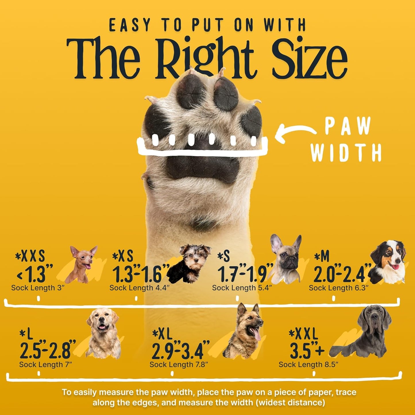 DOK TigerToes Premium Non-Slip Dog Socks for Hardwood Floors - Extra-Thick Grip That Works Even When Twisted - Prevents Licking, Slipping, and Great for Dog Paw Protection (Sassy Pink, Small)