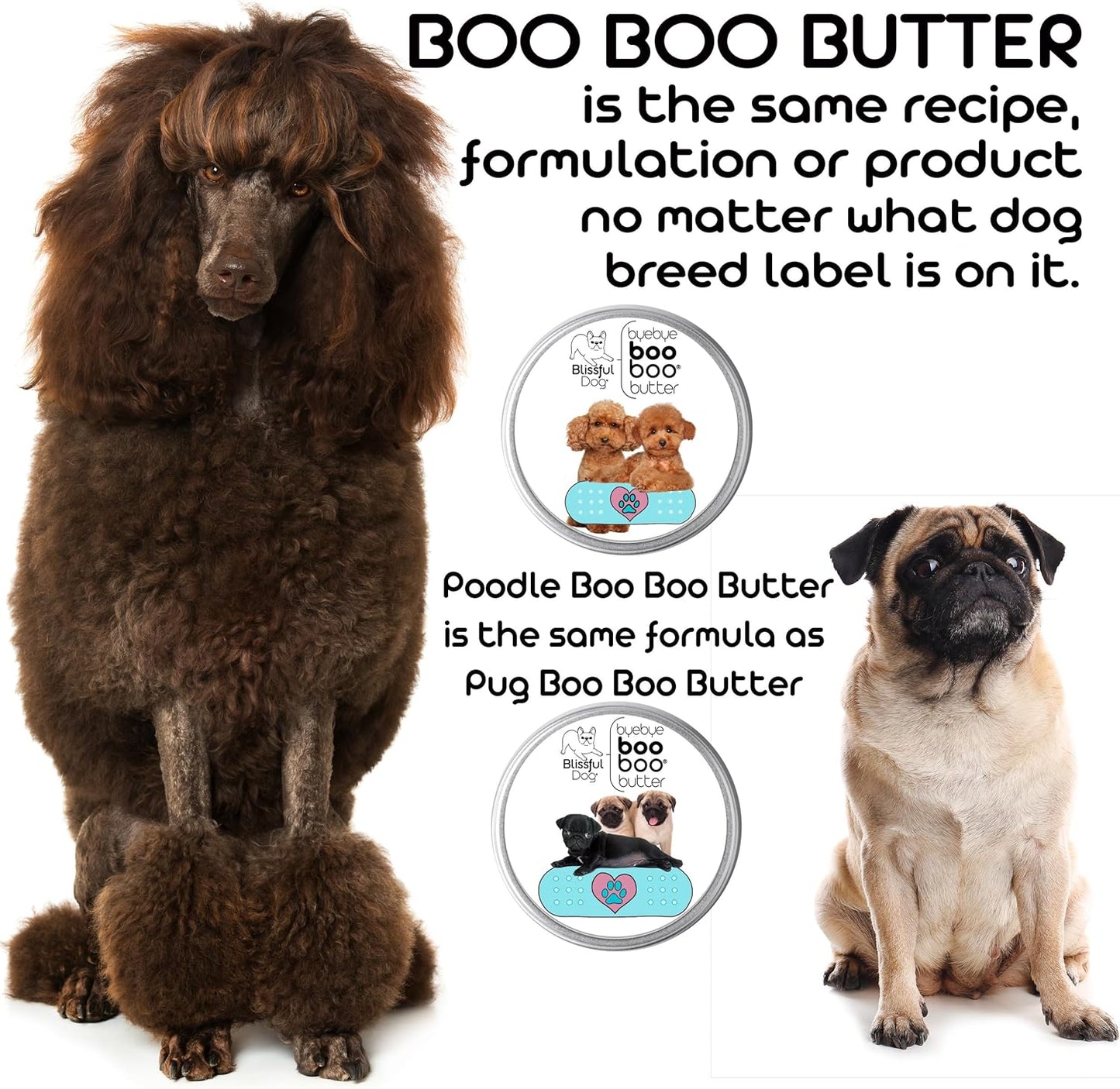 The Blissful Dog Dalmatian Boo Boo Butter, 8-Ounce