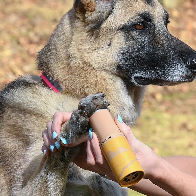 Dog Paw Beach Wax 2oz - Protects Against Sharp Rocks, Hot Sand, Glass, Coral, or Other Hazards at Beaches - Moisturizes and Improves Elasticity - Lick Safe - Natural Ingredients - USA Made